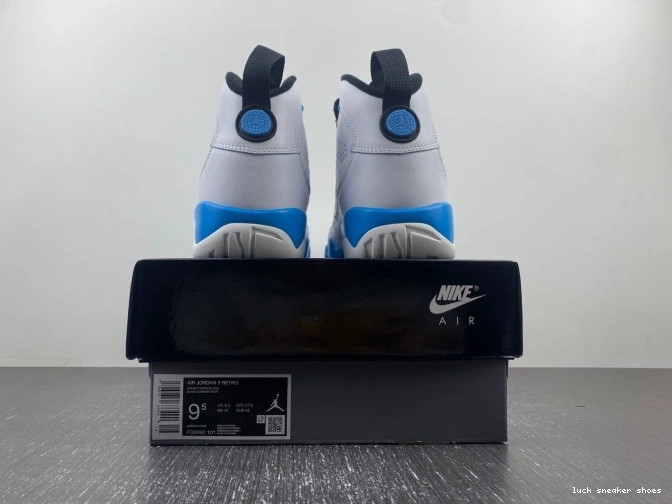 Reps LUCY Air FQ8992-101 Jordan 9 Blue Powder 0702